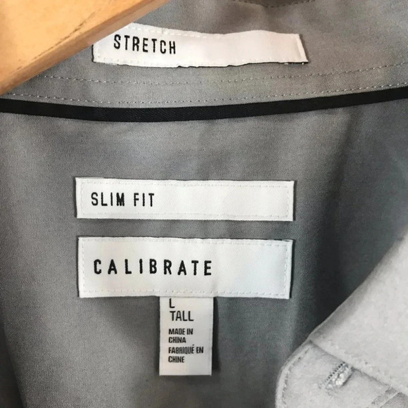 Calibrate Slim Fit Stretch Button Down Shirt - Picture 3 of 8